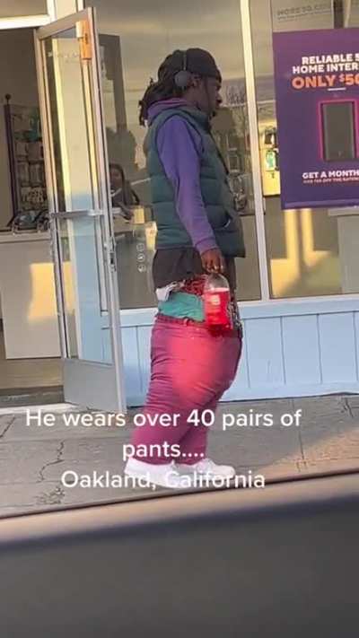 Well, that’s one way to stay warm