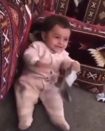 Way to calm a crying baby