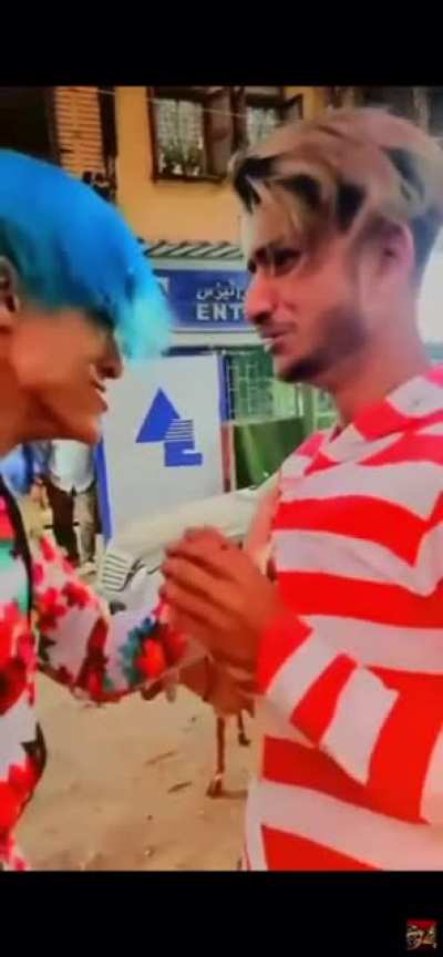 Indian joker cringe.