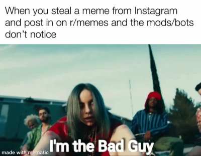 I’m just rebellious like that ?