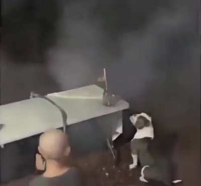 To chase the rocket