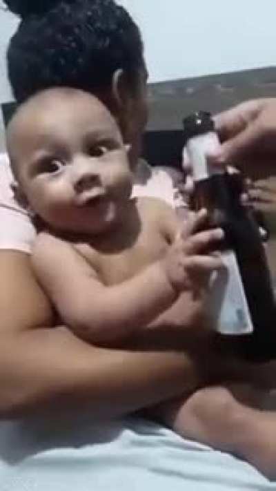 Baby is already a chad