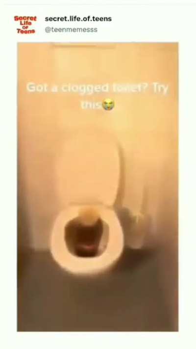 to unclog a toilet