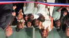 Melania Trump tried, and fails to cut a ribbon with giant scissors