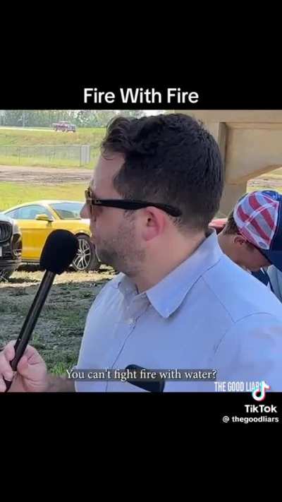 Fight ? with ?: Trump supporters in a nutshell