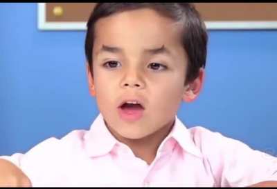 I wonder if this kid still has the same beliefs ?