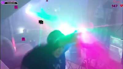 15-year old Twitch streamer throws a rave every time after getting a kill in Call of Duty.