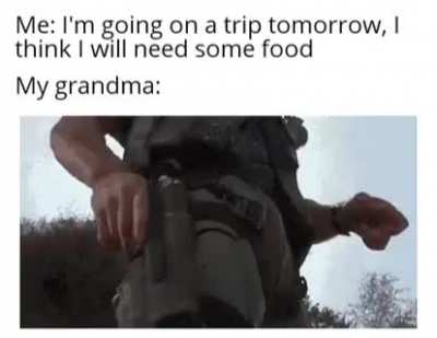 Grandma will help
