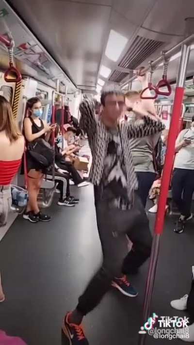 EPIC MAN AMAZES THE CROWD