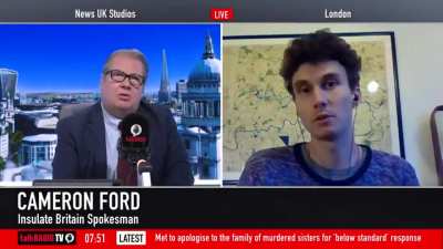 TV host thinks he "owned" his guest by claiming you can grow concrete...