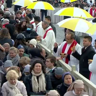 Pope’s funeral today ?
