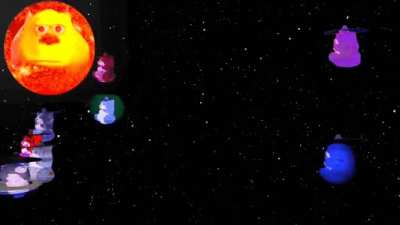 Solar system but tom