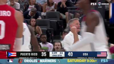 [Highlight] Anthony Edwards with the block; turns it over and gets it back for the dunk