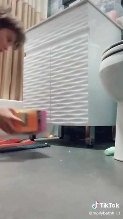 Trying to catch a mouse