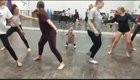 Their fitness instructor is very short