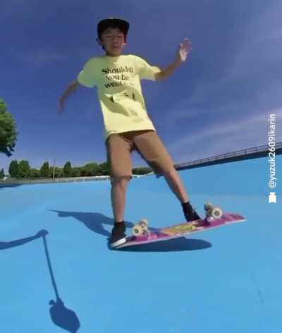 This child prodigy of a skater. ?