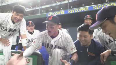 [Highlight] Lars "Taa-chan" Nootbaar's pre-game speech to Samurai Japan before their 13-4 win over Korea