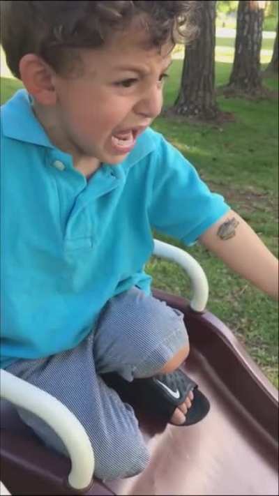 WCGW poking a frog