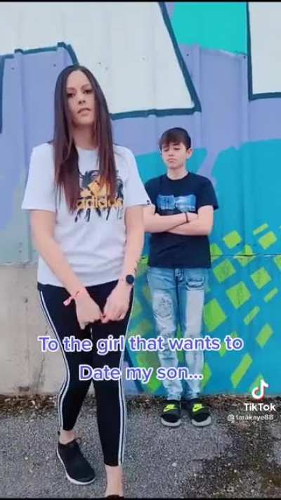 Don’t mess with her son?