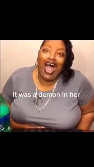 Its the demons