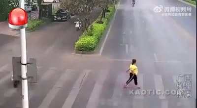 Why did she stop?
