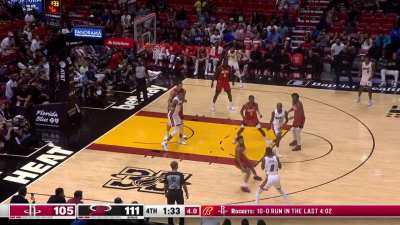[Highlight] Jamal Cain hits wild floater under duress late in the 4th