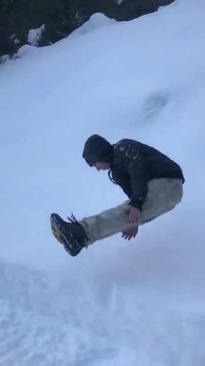 Snow angle