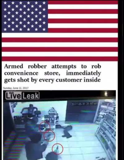 When something literally backfires.