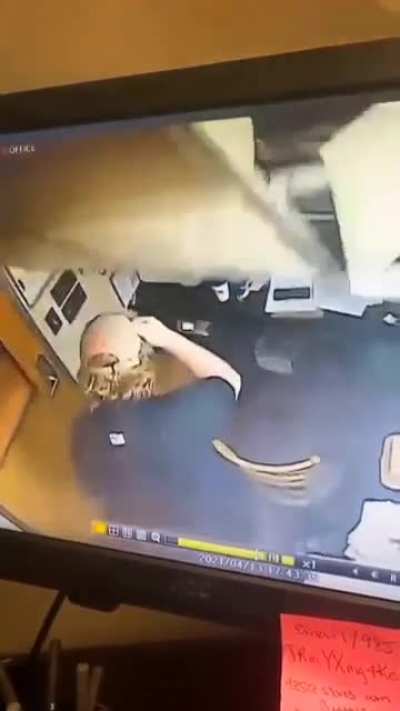 A bad day at the office gets worse