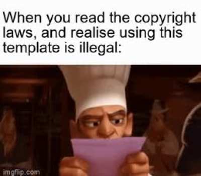 Guess who's about to break the law
