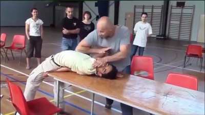 WCGW - when volunteering during chiropractic class?