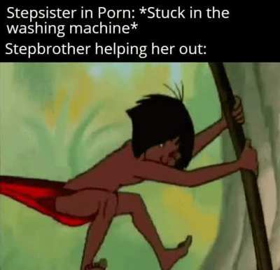 She still stuck