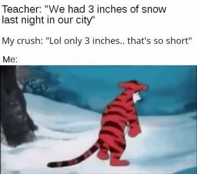 It's not that short, you know