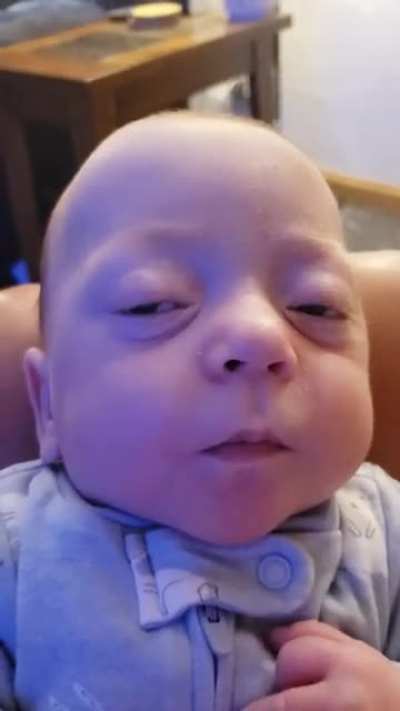My child is grumpy...