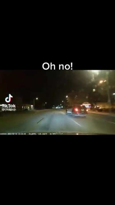 Are they still an idiot if they’re in a cop car?