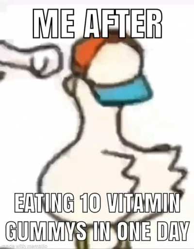 Vitamin gummy moment