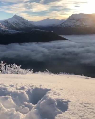 ? Beautiful morning in Sunnmørsalpane, Norway