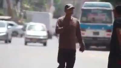 To prank and scare a stranger