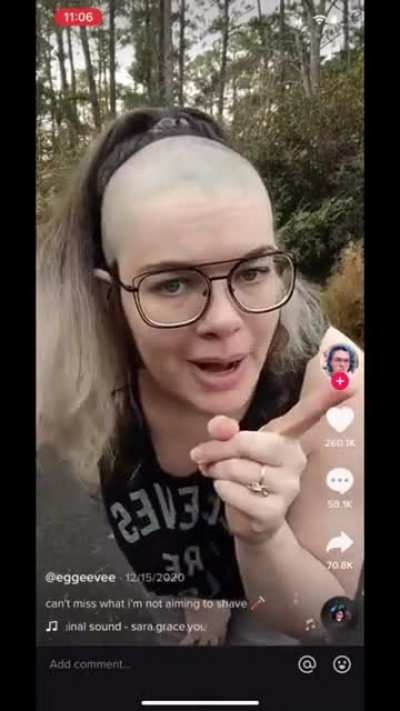 This girl... Physically cringing rn