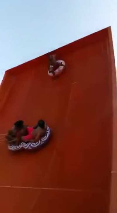 Don't hold the rails!