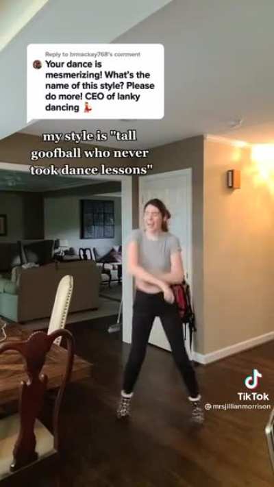 CEO of lanky dancing