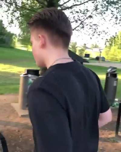 Damn bro, he's so crazy?