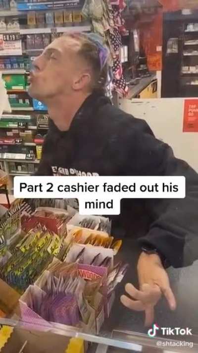 When you’re high af at work...