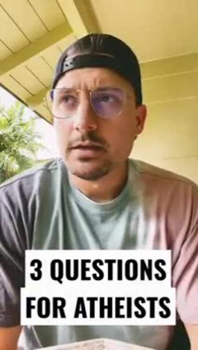 The way he thought he had an intelligent argument??