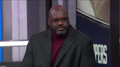 [Highlight] The guys on the table in NBA on TNT talk about their first career buckets, Shaq gets shut down immediately by Ernie after a confident response