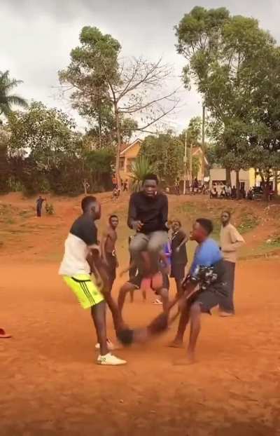 Why are they swinging bro like that?
