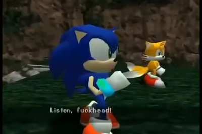 sonic is mad okay ?