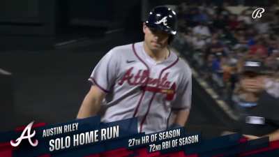 [Highlight] [Highlight] Austin Riley's solo home run gives the Braves a 7-0 lead over the Mets.