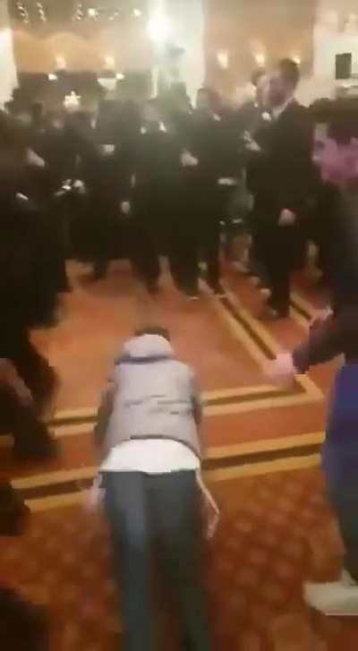 Jewish celebration turns suddenly into chaos