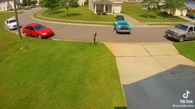 Nice driving there neighbor ?
